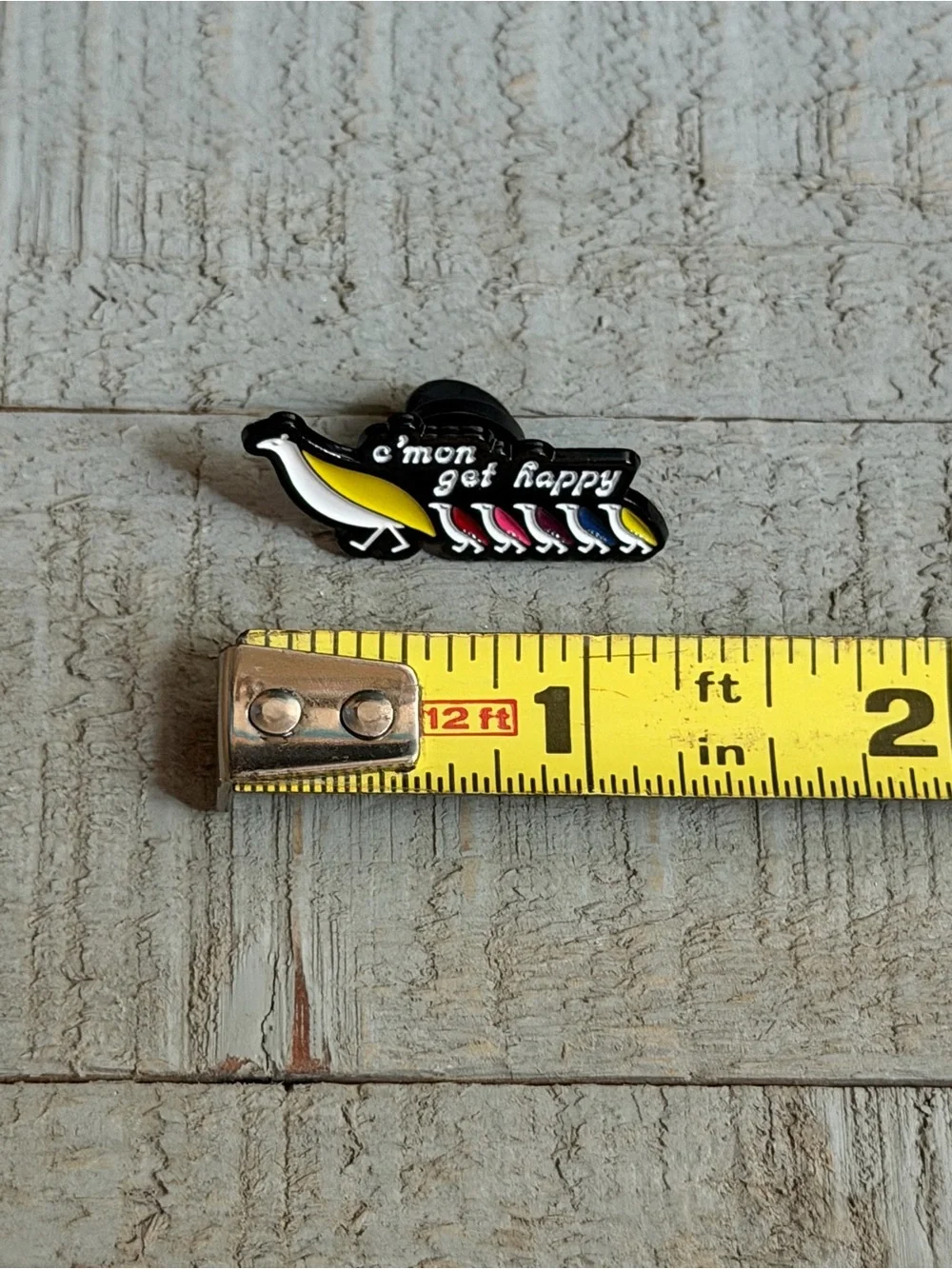 C’mon Get Happy Pin with Partridges